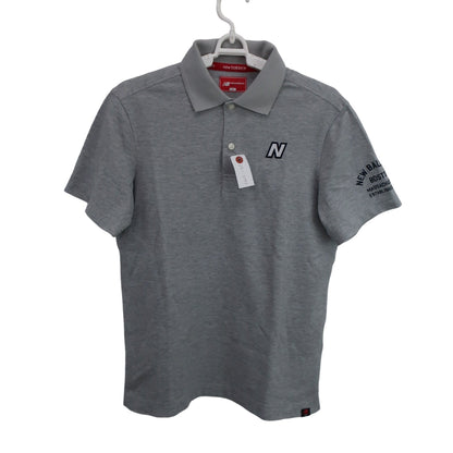 New Balance golf(ニューバランスゴルフ) ポロシャツ グレー メンズ 4 A