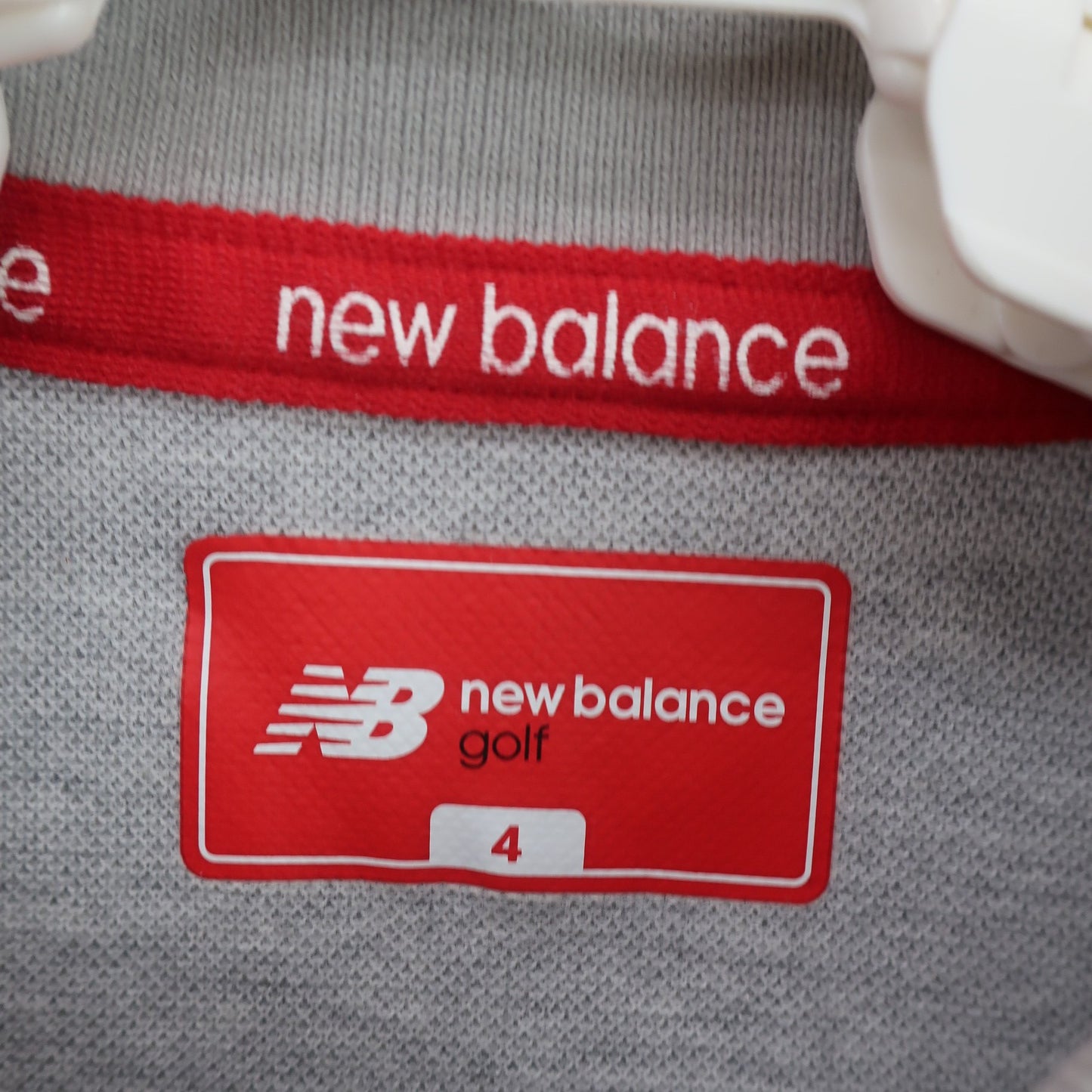 New Balance golf(ニューバランスゴルフ) ポロシャツ グレー メンズ 4 A