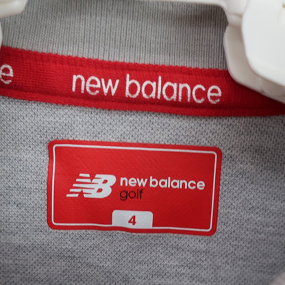 New Balance golf(ニューバランスゴルフ) ポロシャツ グレー メンズ 4 A
