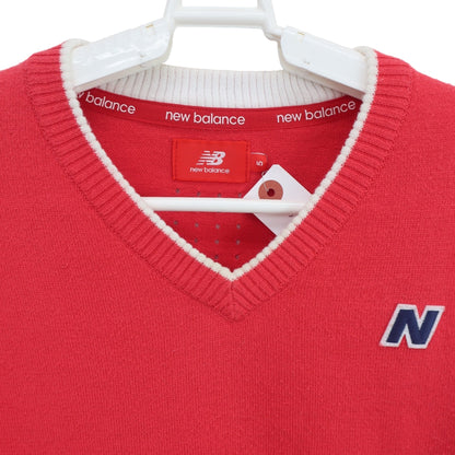 New Balance golf(ニューバランスゴルフ) セーター 赤 メンズ 5 012-7170002 B