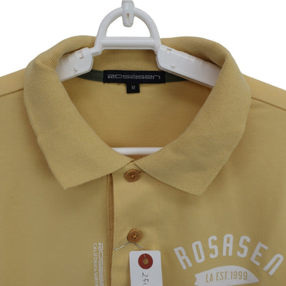 Rosasen(ロサーセン) ポロシャツ 黄色 メンズ M A