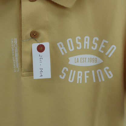 Rosasen(ロサーセン) ポロシャツ 黄色 メンズ M A