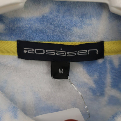 Rosasen(ロサーセン) ポロシャツ 白水色 メンズ M A