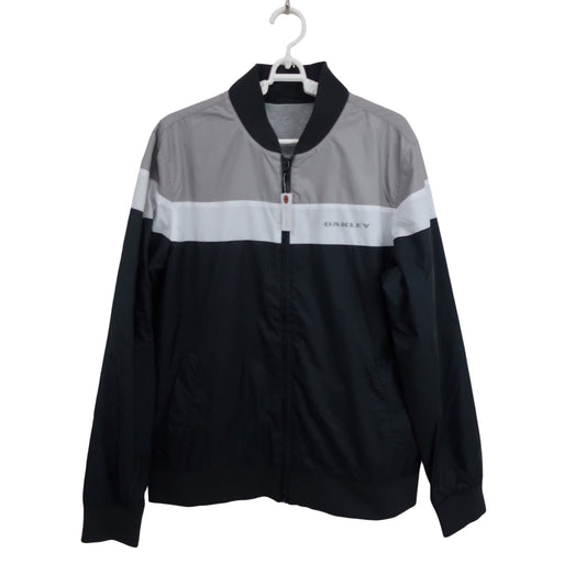 OAKLEY(オークリー) ブルゾン 白グレー黒 メンズ M A