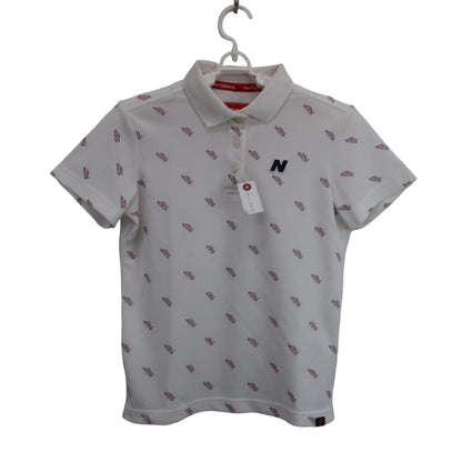 New Balance golf(ニューバランスゴルフ) ポロシャツ 白 レディース 1 012-8160510 A