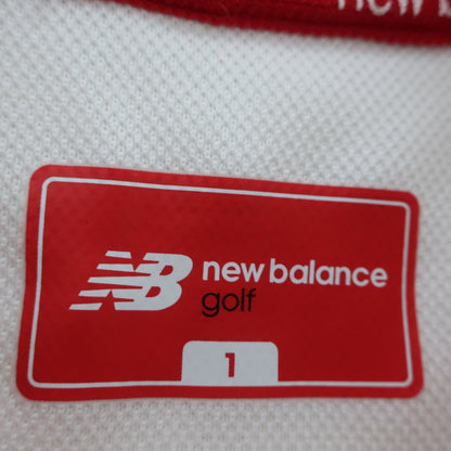 New Balance golf(ニューバランスゴルフ) ポロシャツ 白 レディース 1 012-8160510 A