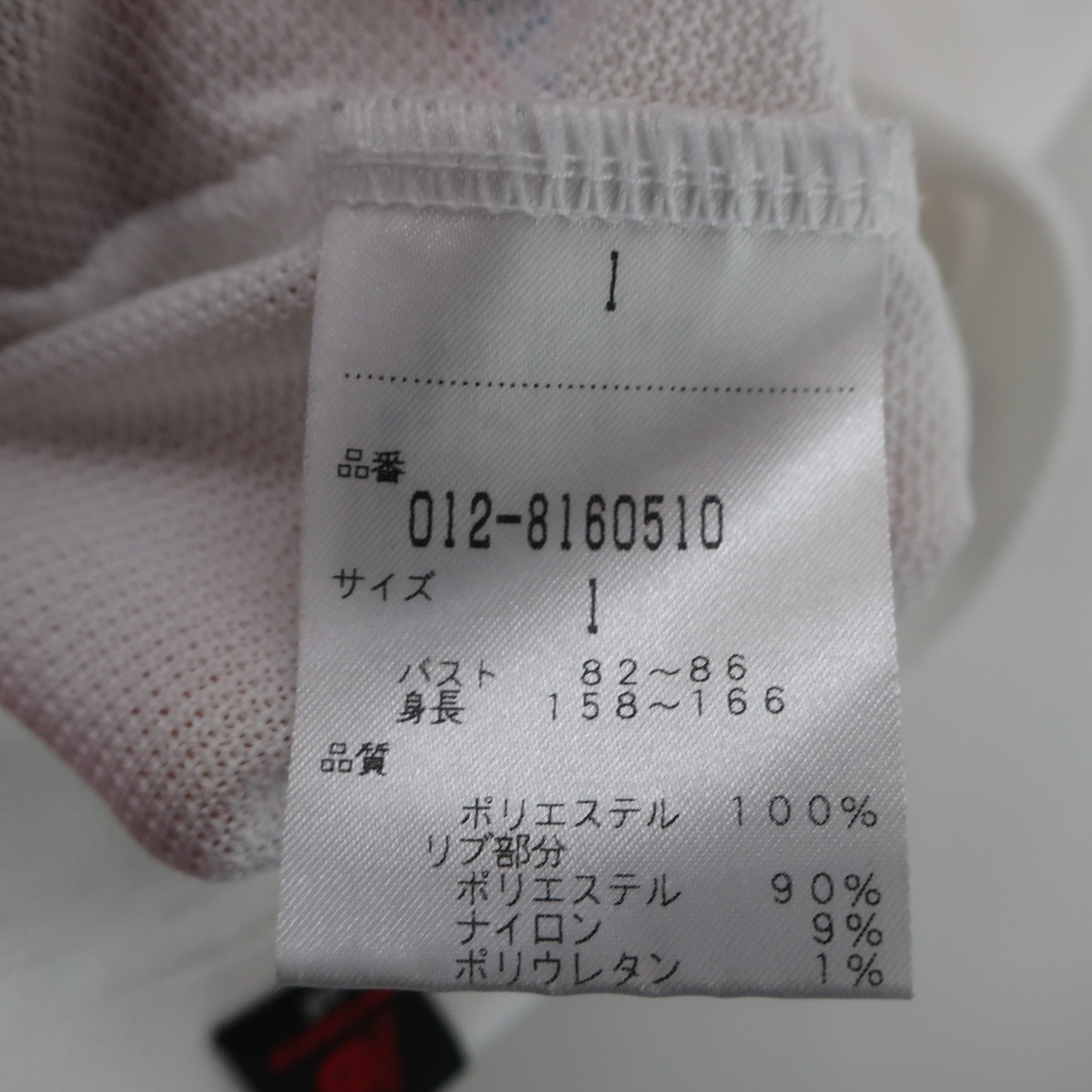 New Balance golf(ニューバランスゴルフ) ポロシャツ 白 レディース 1 012-8160510 A