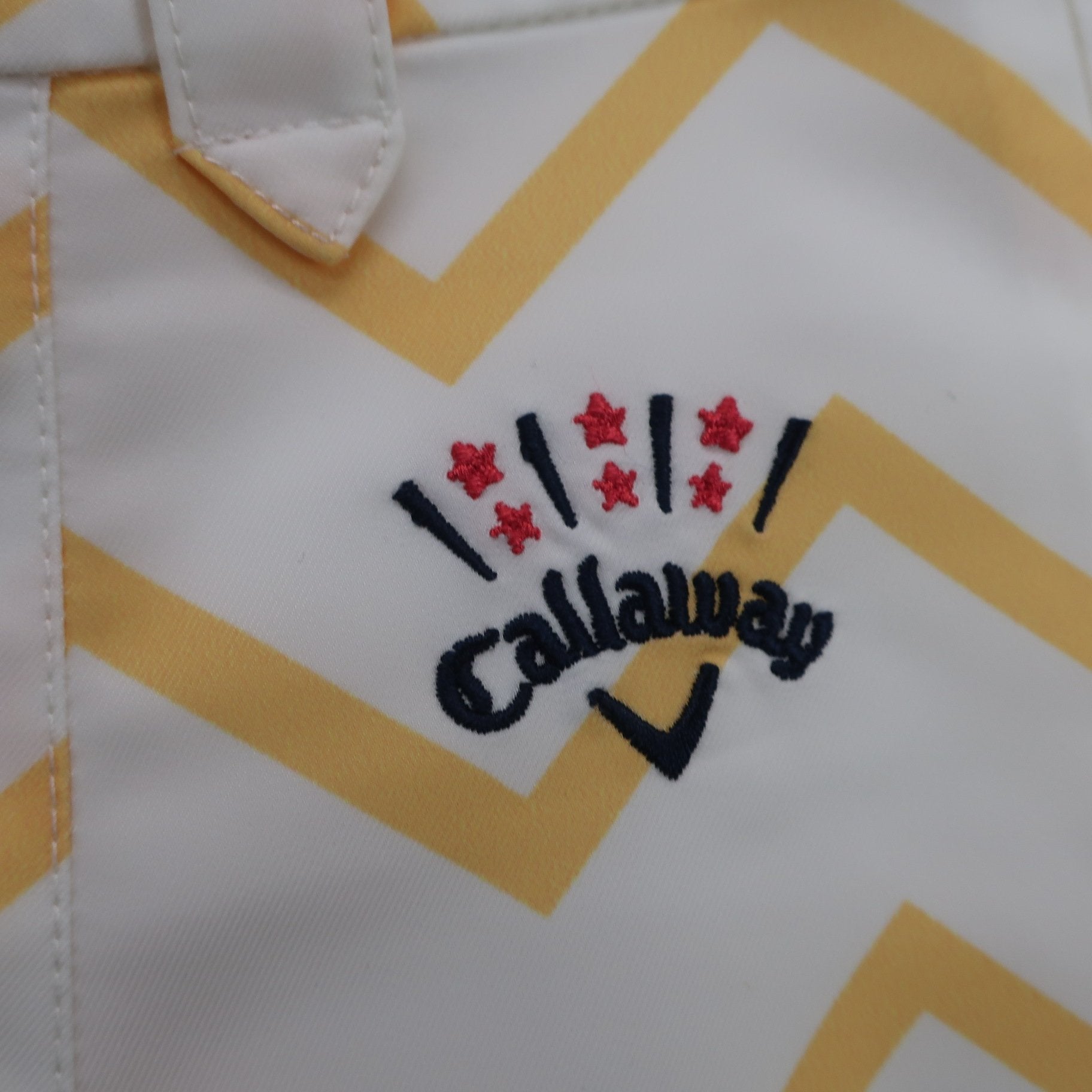 Callaway(キャロウェイ) スカート 白黄色 レディース L 241-7125824 A
