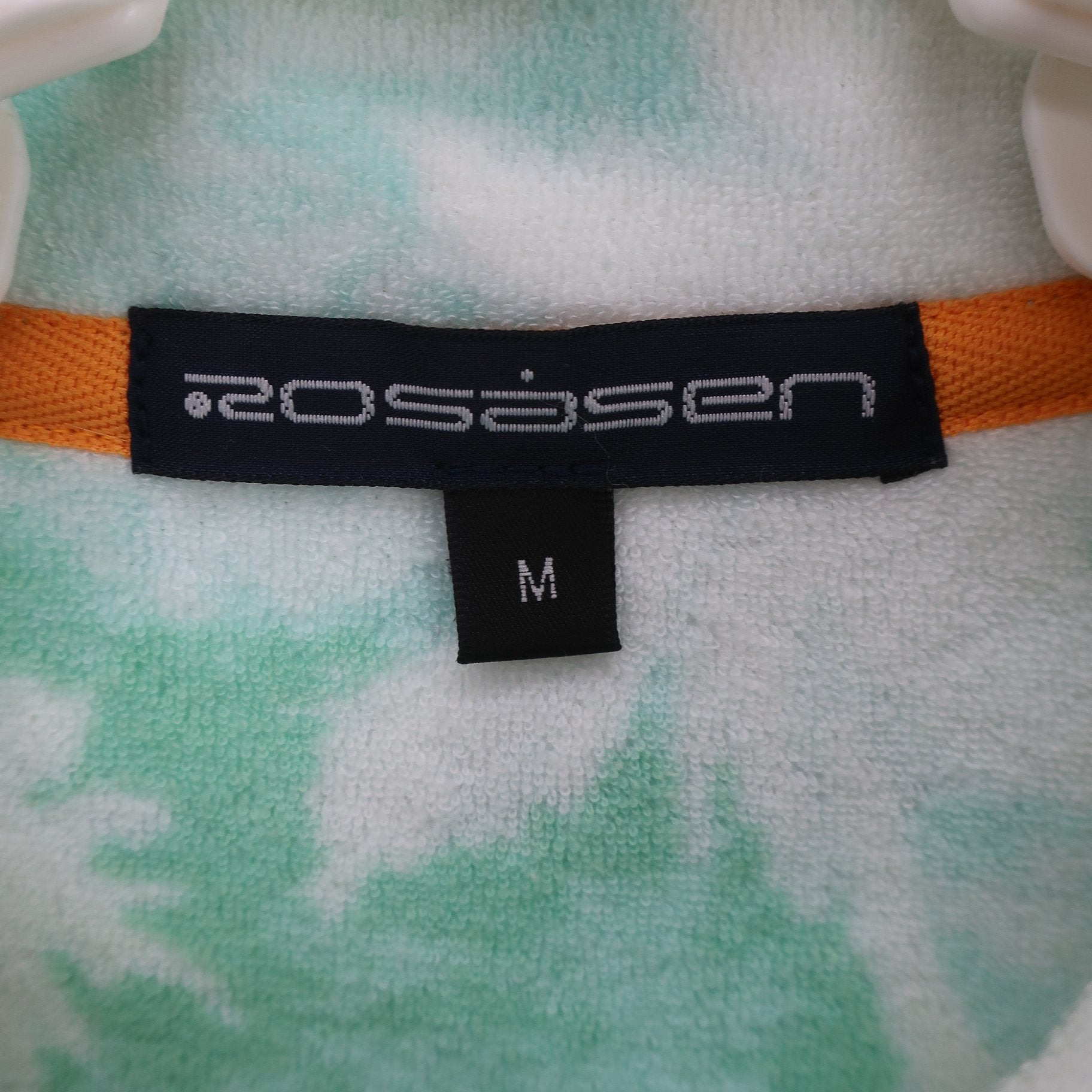 Rosasen(ロサーセン) ポロシャツ 水色白 レディース M A