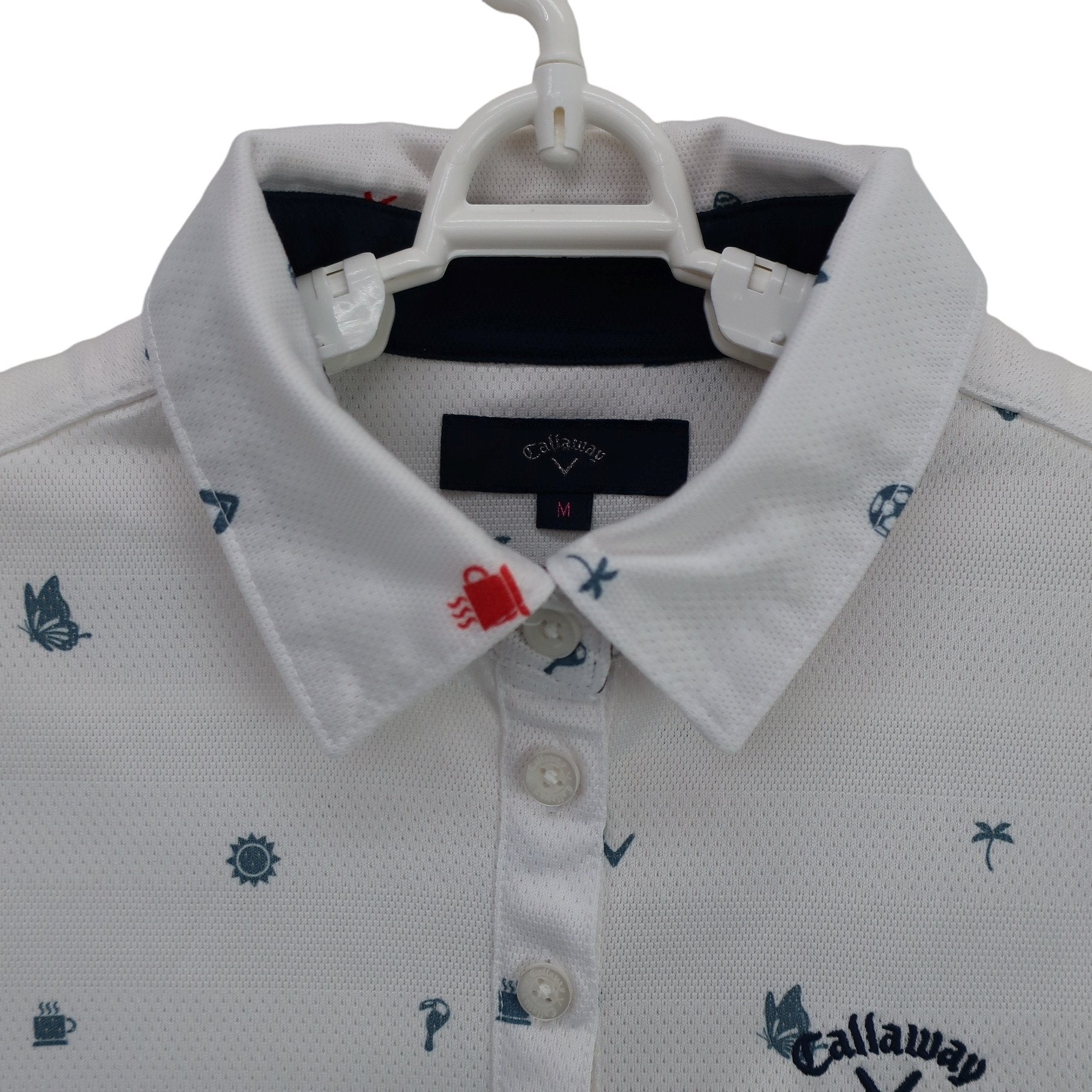 Callaway(キャロウェイ) ポロシャツ 白 レディース M 241-7157902 A