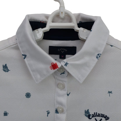 Callaway(キャロウェイ) ポロシャツ 白 レディース M 241-7157902 A