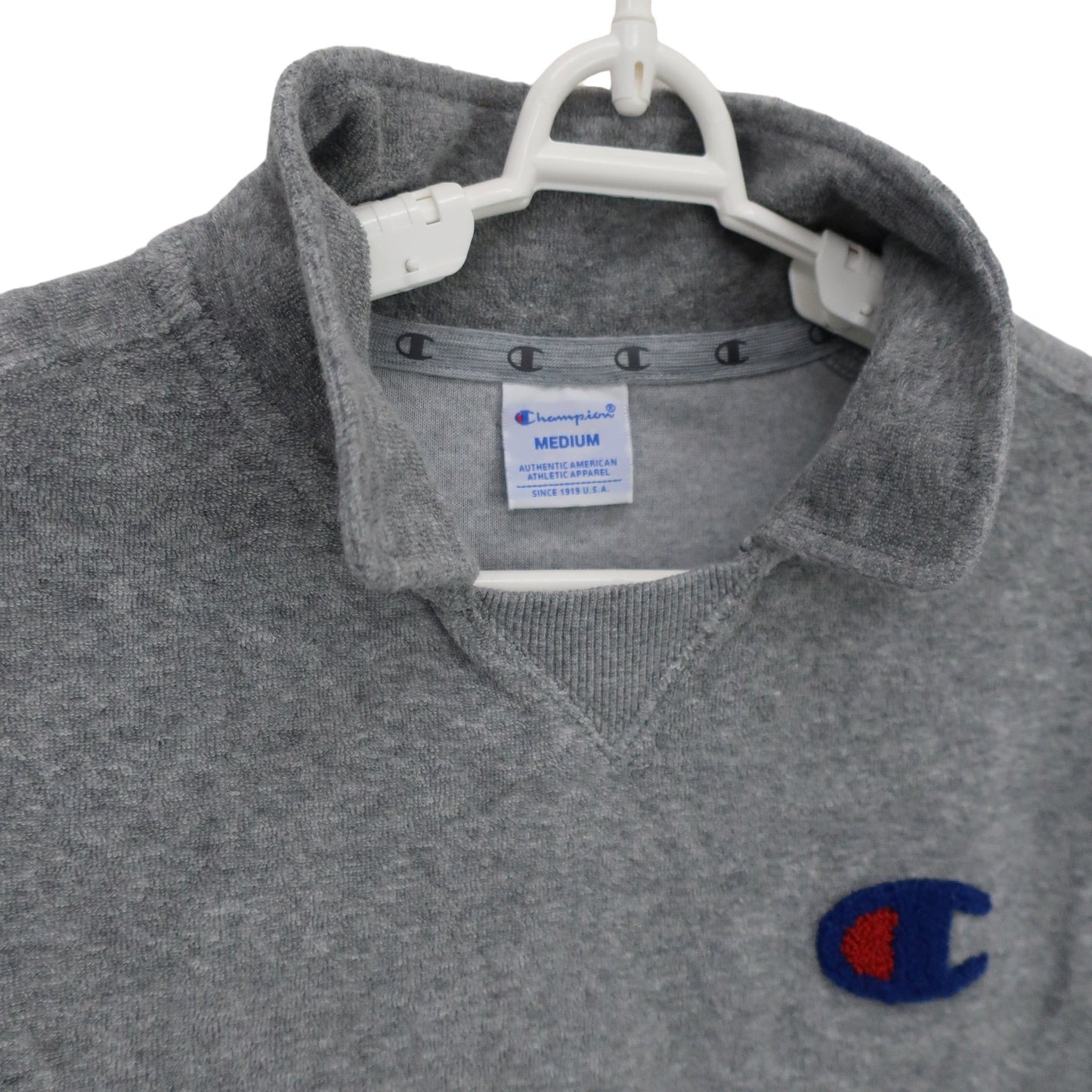 Champion(チャンピオン) ポロシャツ グレー レディース M A