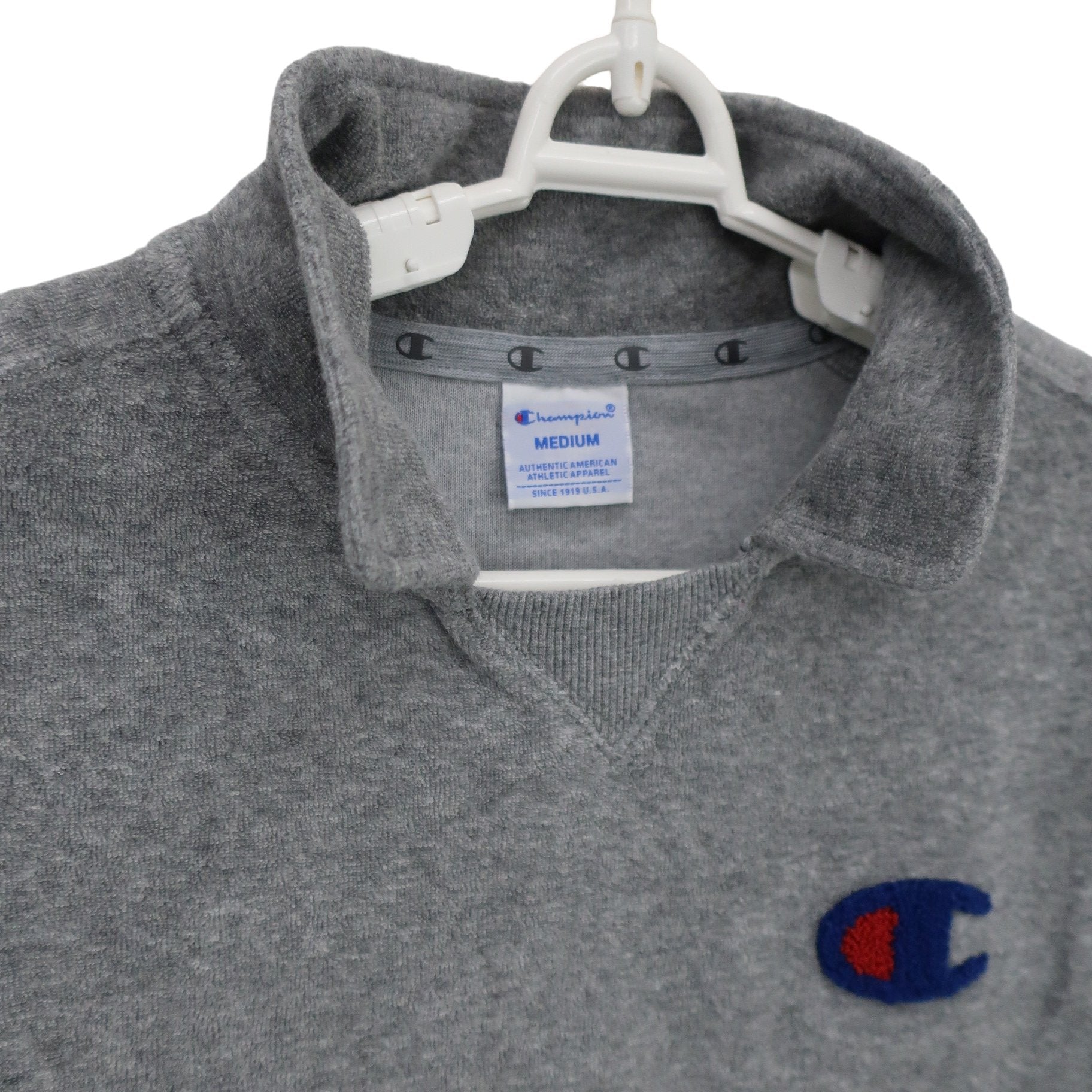 Champion(チャンピオン) ポロシャツ グレー レディース M A