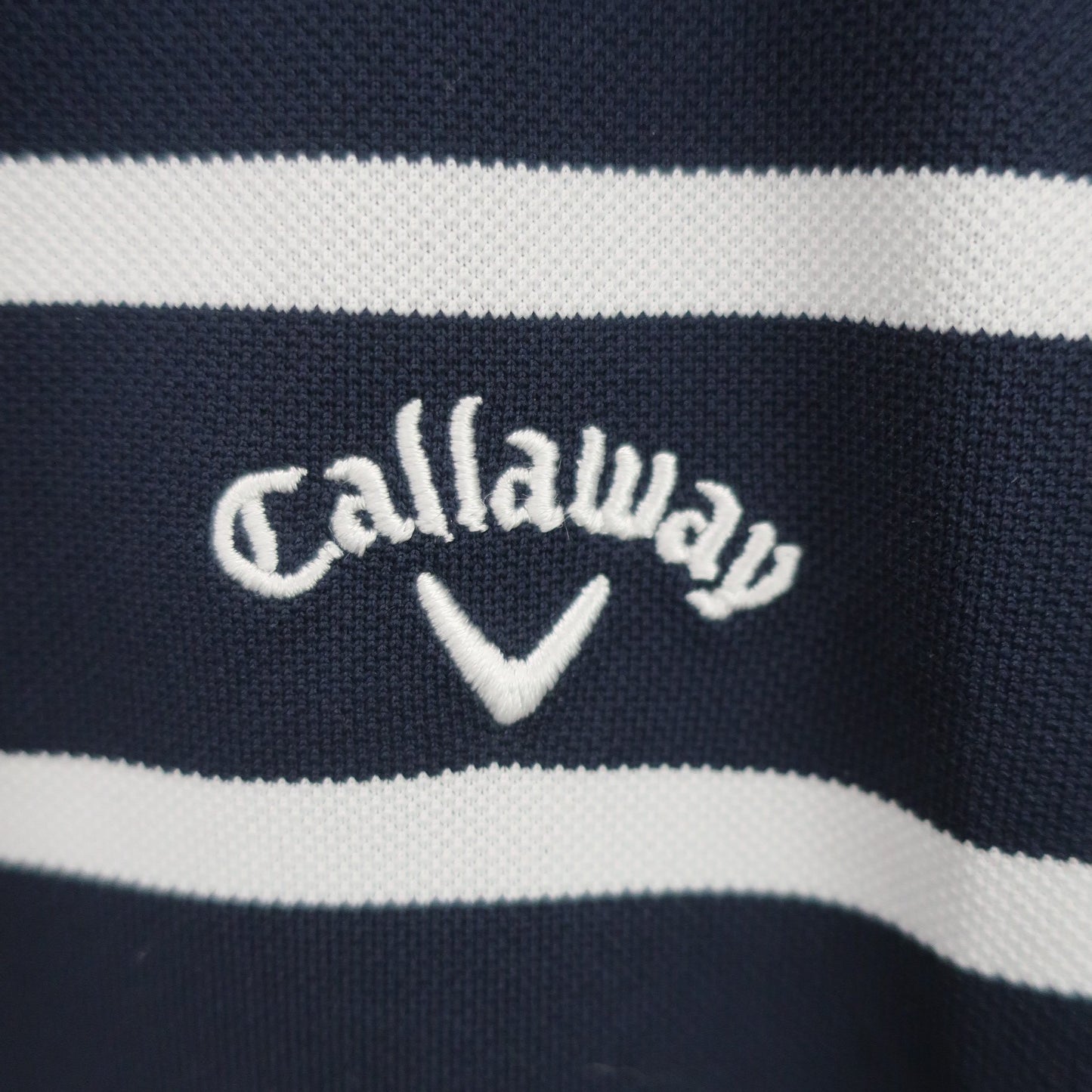 Callaway(キャロウェイ) ポロシャツ ネイビー白ボーダー レディース S 241-951850 B