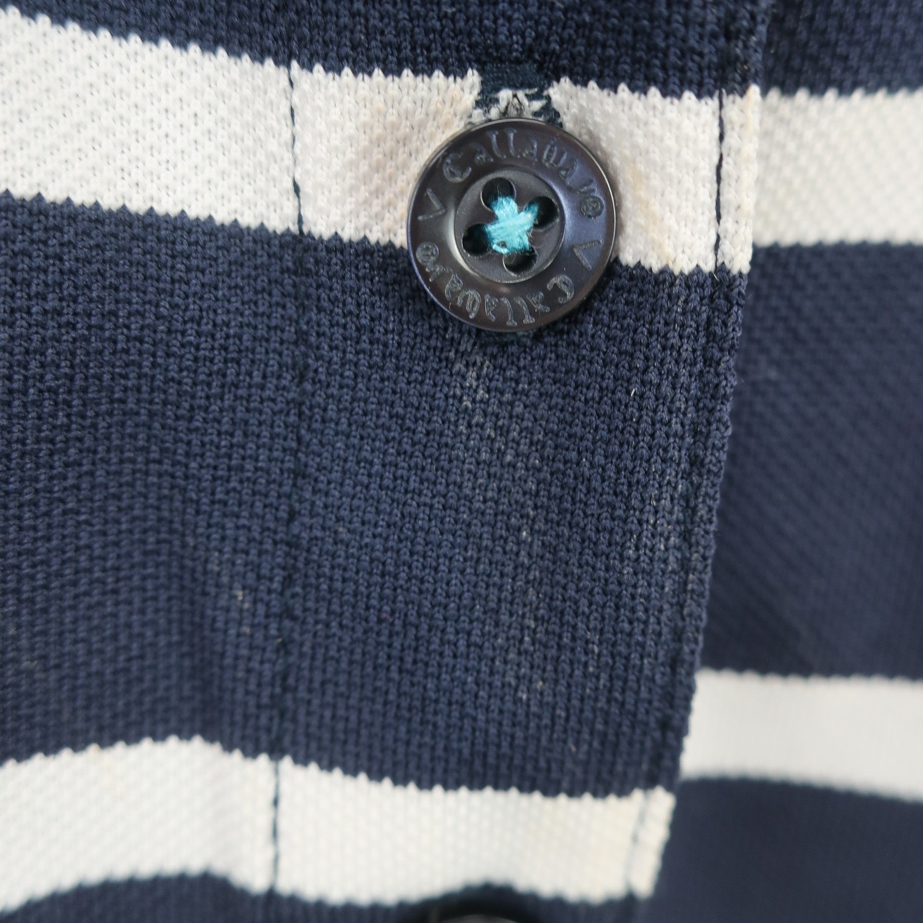 Callaway(キャロウェイ) ポロシャツ ネイビー白ボーダー レディース S 241-951850 B