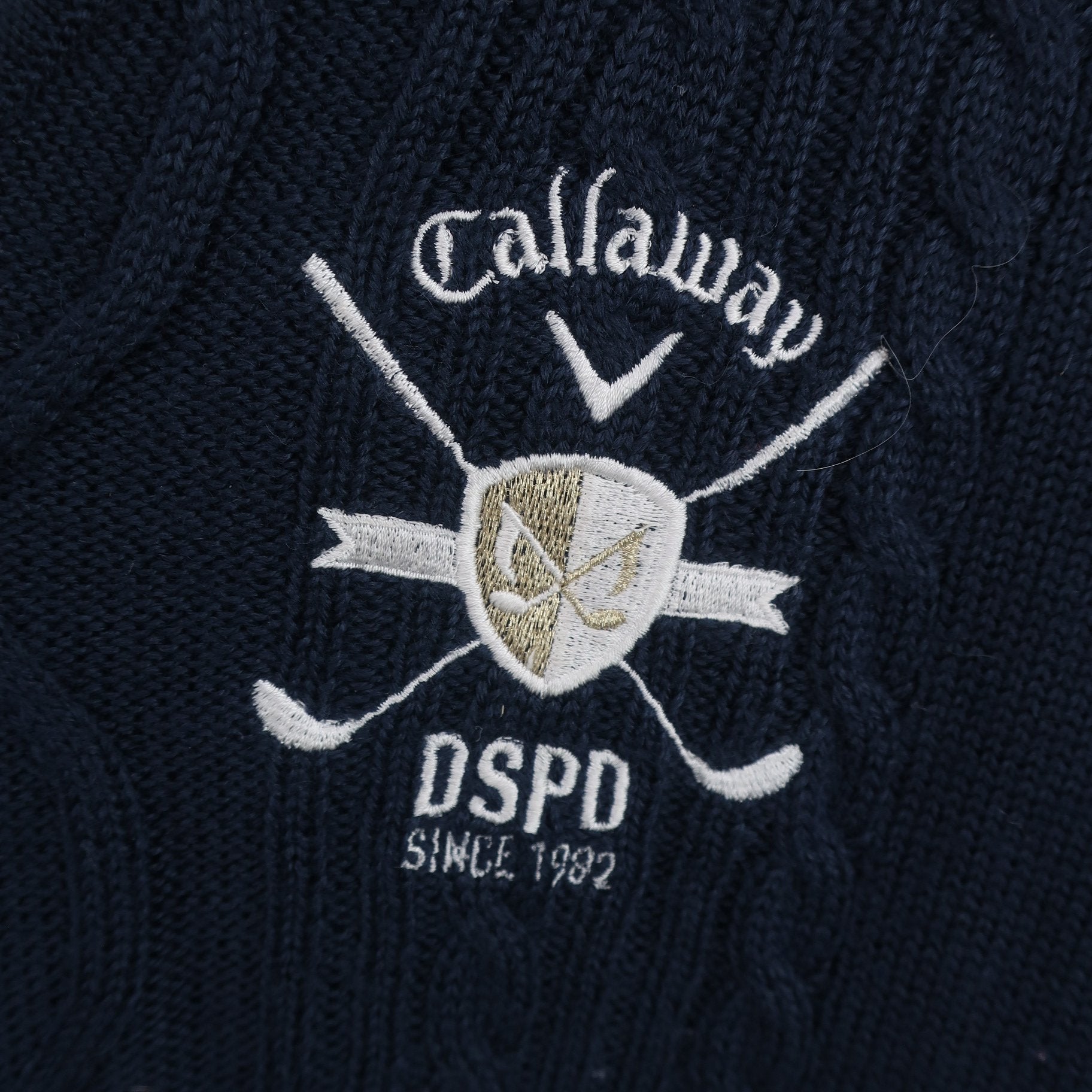 Callaway(キャロウェイ) Vネックセーター ネイビー レディース S 241-5260966 B