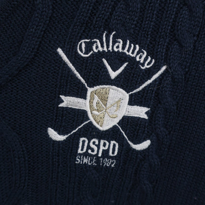 Callaway(キャロウェイ) Vネックセーター ネイビー レディース S 241-5260966 B