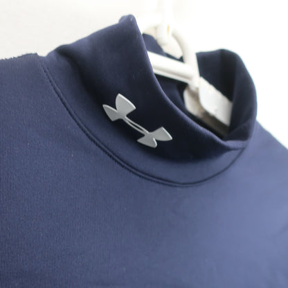 UNDER ARMOUR(アンダーアーマー) ハイネックシャツ ネイビー レディース SM B