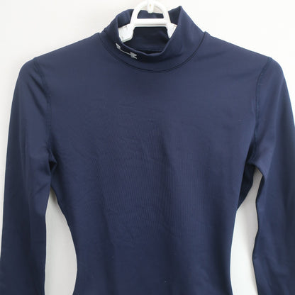 UNDER ARMOUR(アンダーアーマー) ハイネックシャツ ネイビー レディース SM B
