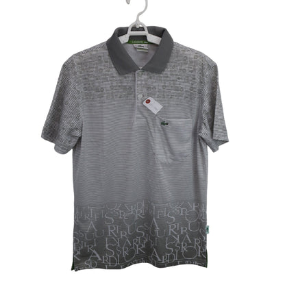 LACOSTE(ラコステ) ポロシャツ グレー白 メンズ 4 B