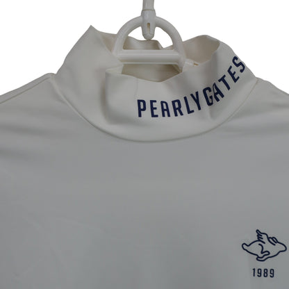 PEARLY GATES(パーリーゲイツ) ハイネックシャツ 白 レディース 1 055-266069 A