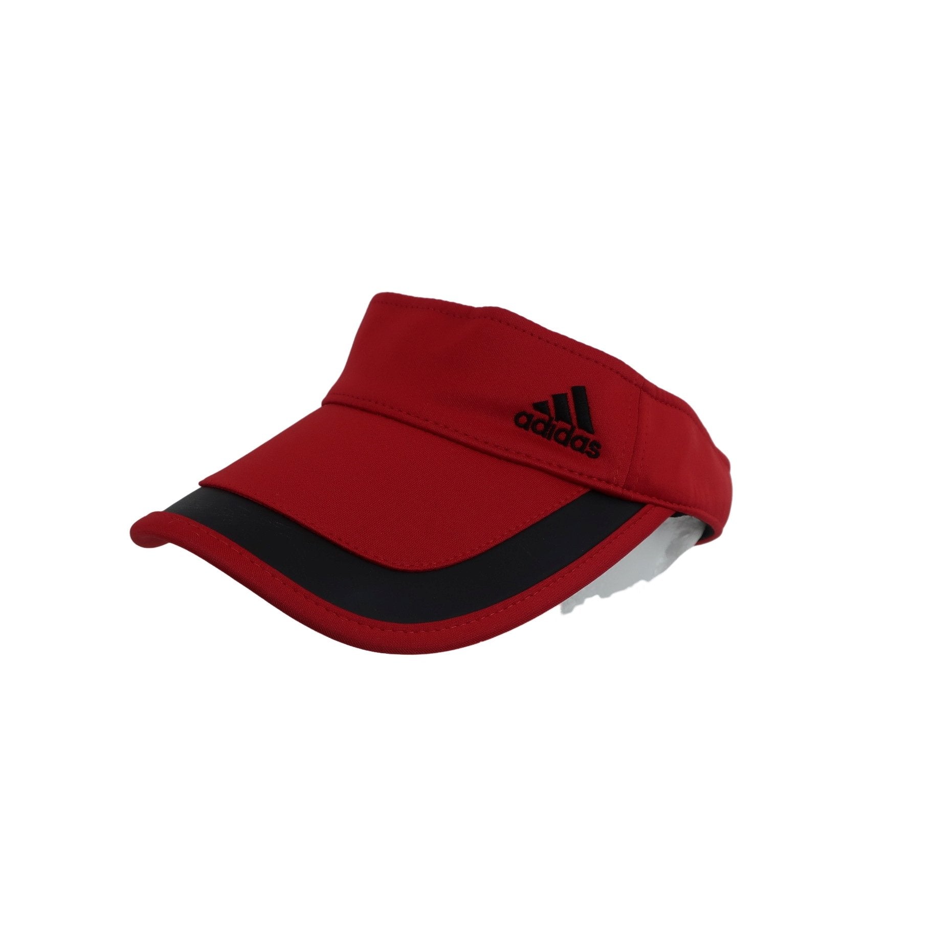 adidas(アディダス) サンバイザー 赤 レディース フリーサイズ A