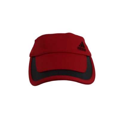 adidas(アディダス) サンバイザー 赤 レディース フリーサイズ A