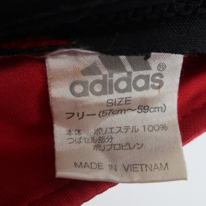 adidas(アディダス) サンバイザー 赤 レディース フリーサイズ A