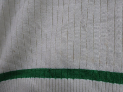 le coq sportif(ルコックスポルティフ) Vネックセーター 白 レディース L B