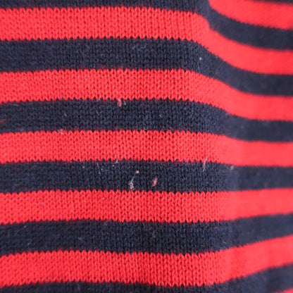 FILA GOLF(フィラゴルフ) ハーフジップセーター ネイビー赤 レディース M B