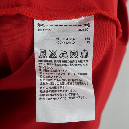 adidas(アディダス) ハイネックシャツ 赤 レディース S/P N