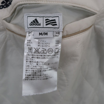 adidas(アディダス) リバーシブル中綿スカート 緑黒チェック / 白 レディース M B