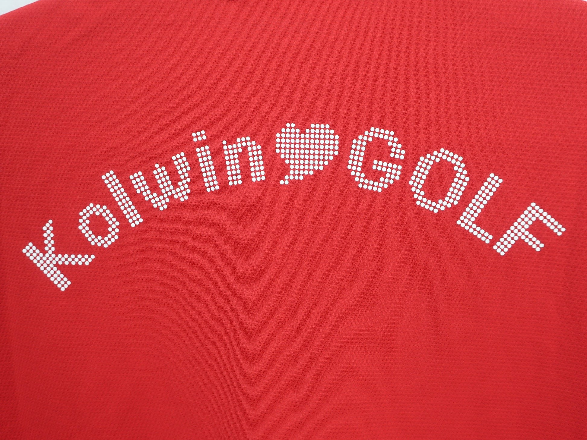 Kolwin(コルウィン) ポロシャツ 赤 レディース L A