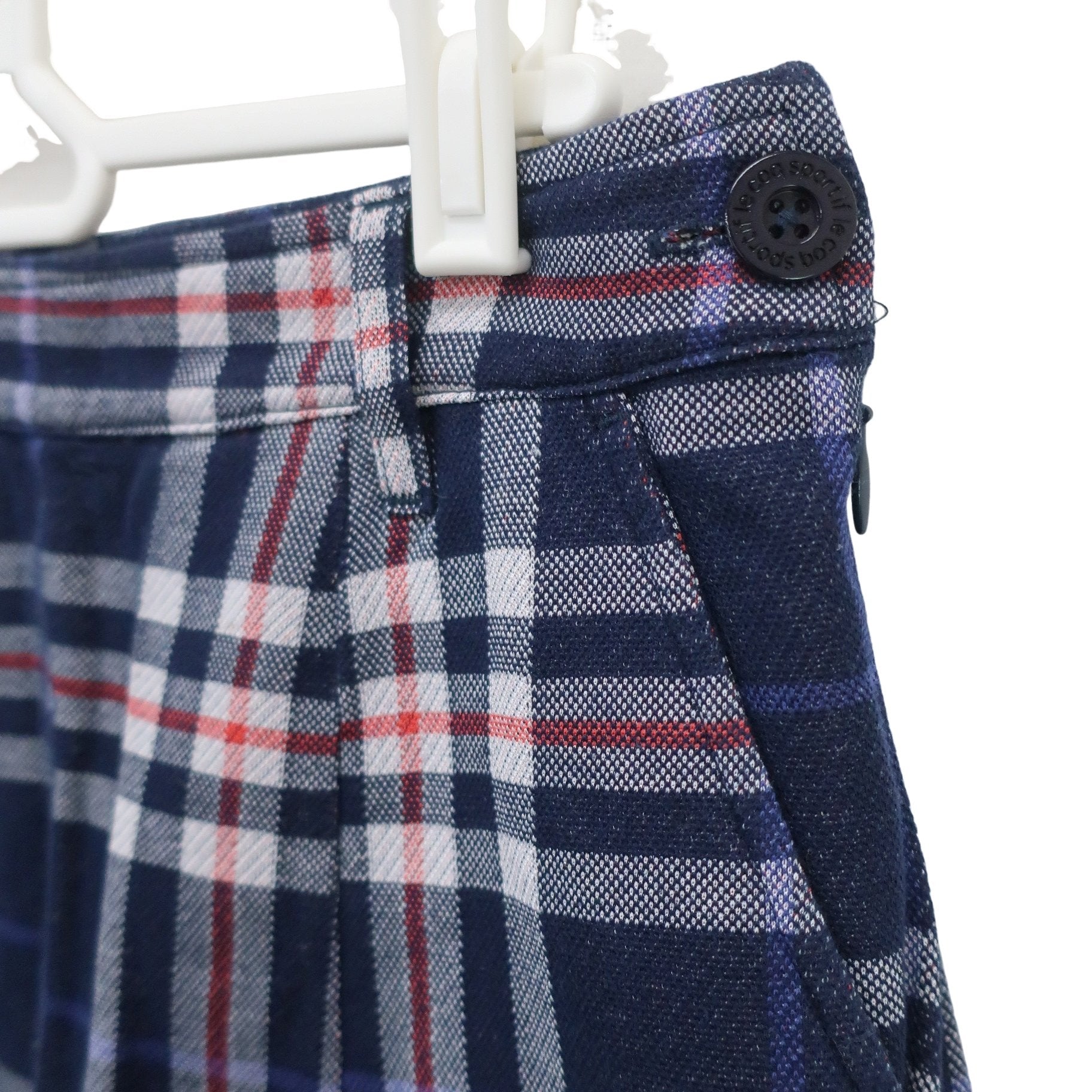 le coq sportif(ルコックスポルティフ) スカート ネイビーチェック柄 レディース 9 A
