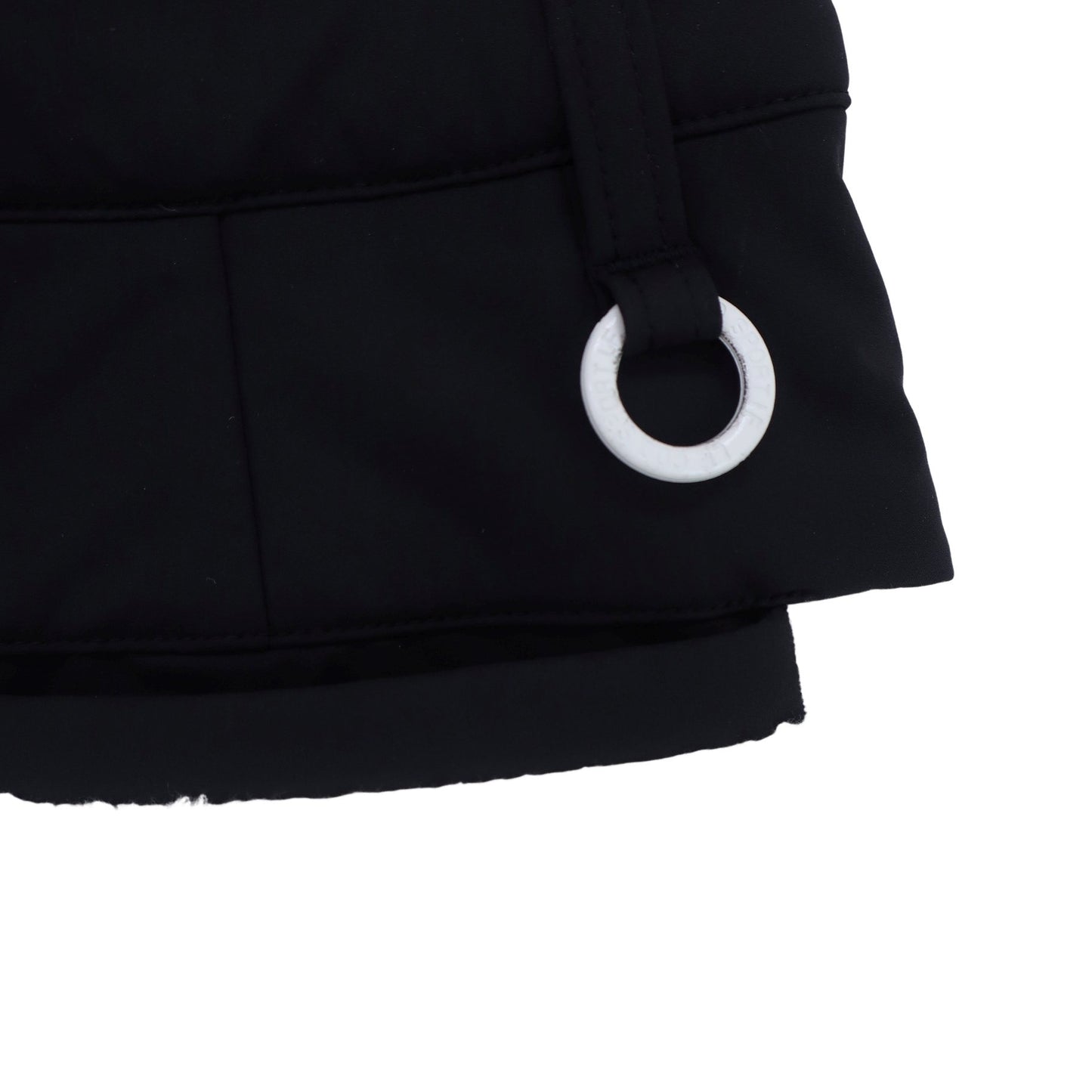 le coq sportif(ルコックスポルティフ) ナイロンボア切り替えスカート 白黒 レディース 7 A
