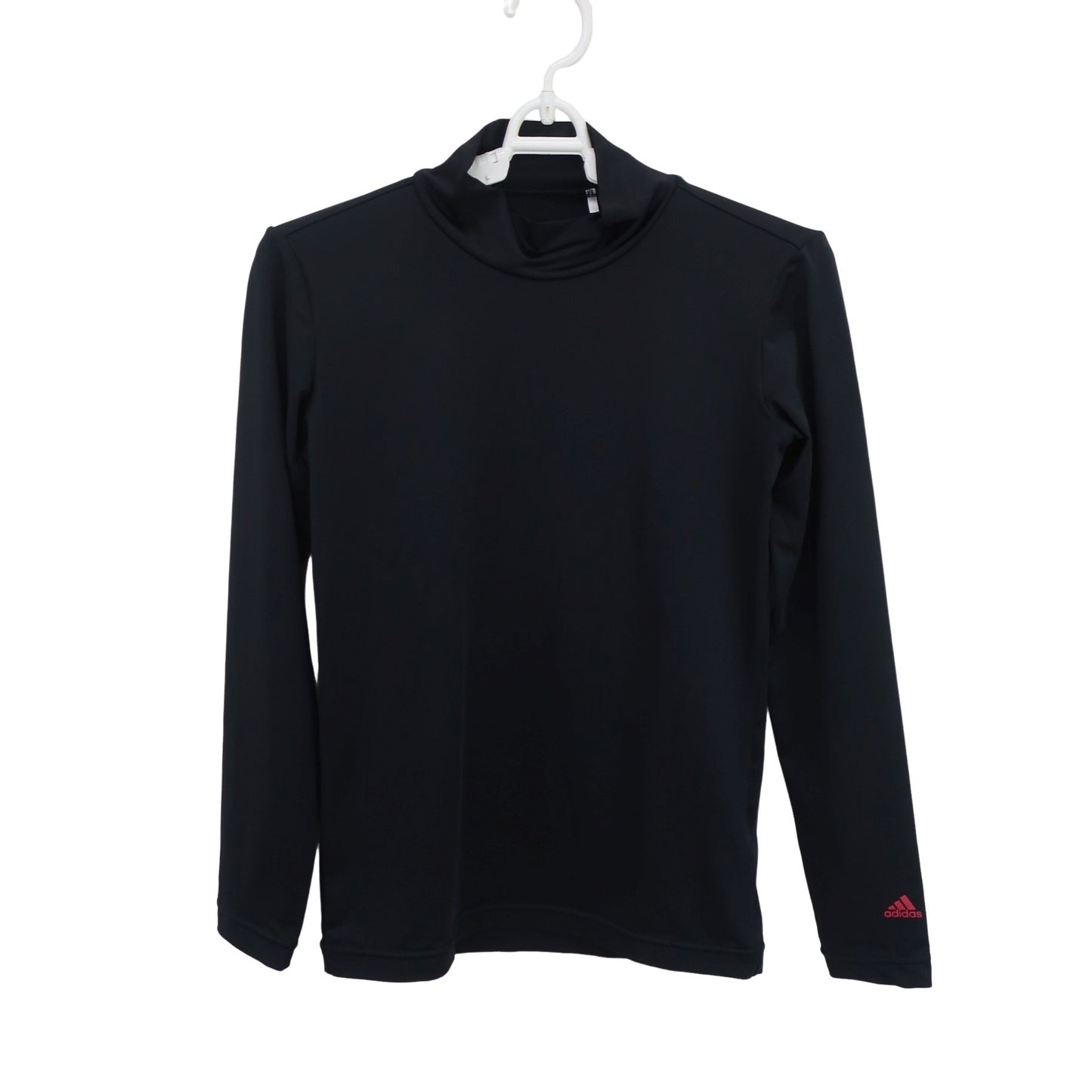 adidas(アディダス) ハイネックシャツ 黒 レディース S/P A