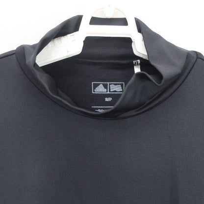 adidas(アディダス) ハイネックシャツ 黒 レディース S/P A