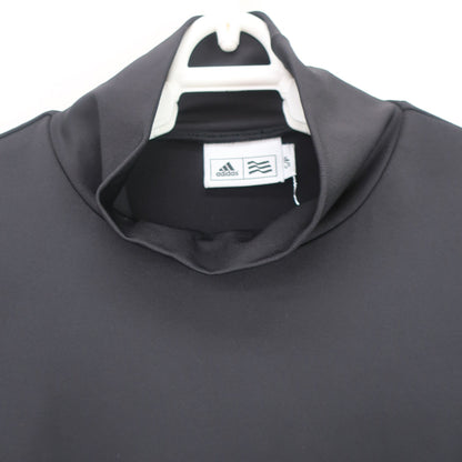 adidas(アディダス) ハイネックシャツ 黒 レディース S/P A