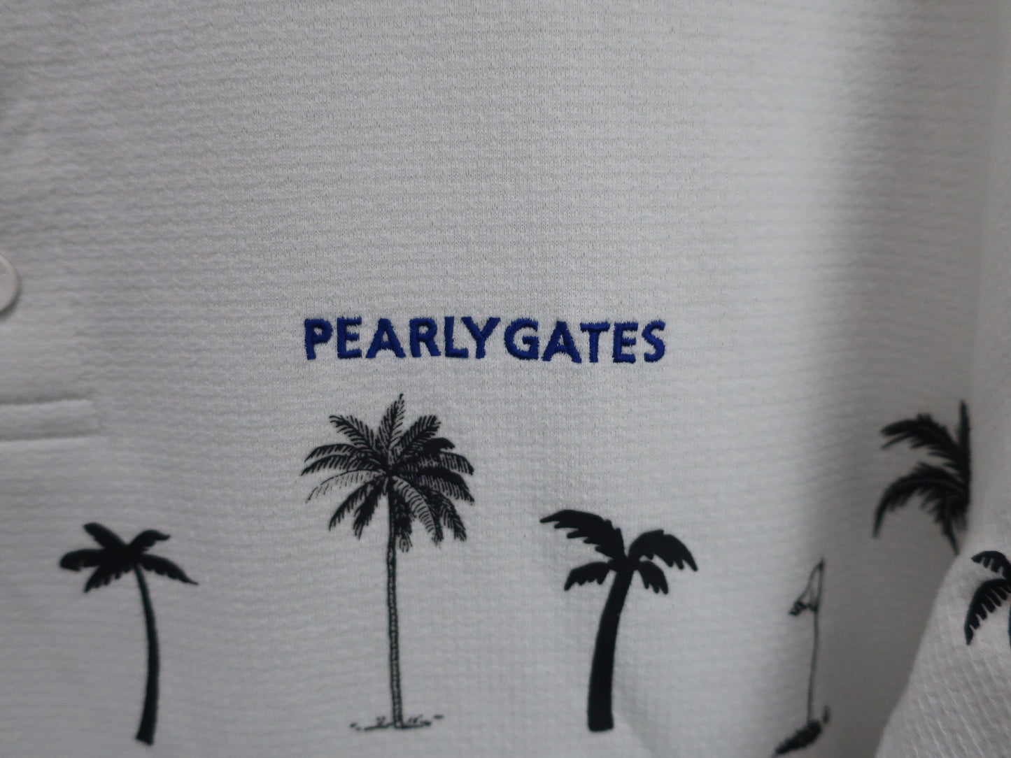 PEARLY GATES(パーリーゲイツ) ポロシャツ 白 メンズ 6 053-3260709 A