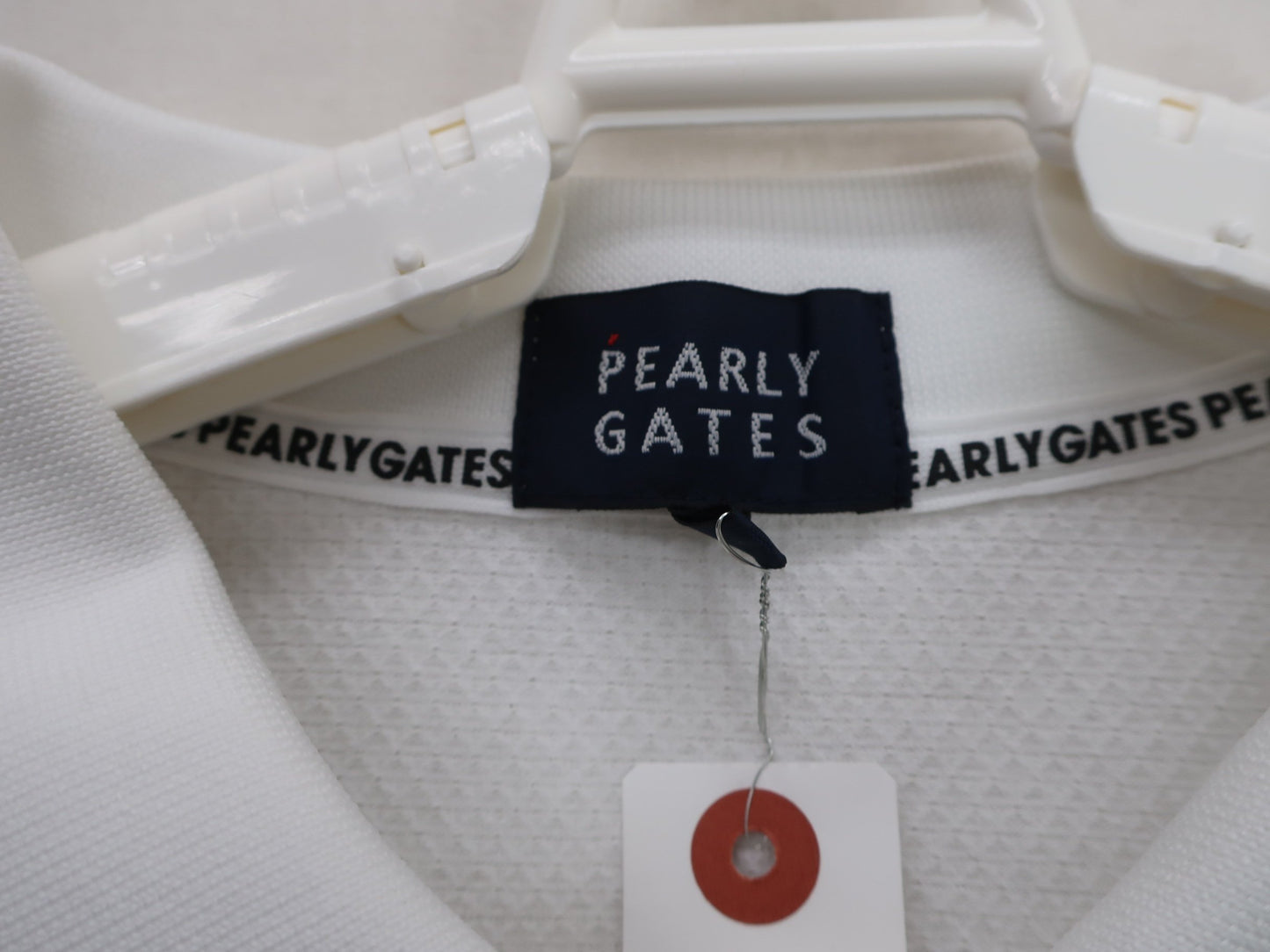 PEARLY GATES(パーリーゲイツ) ポロシャツ 白 メンズ 6 053-3260709 A