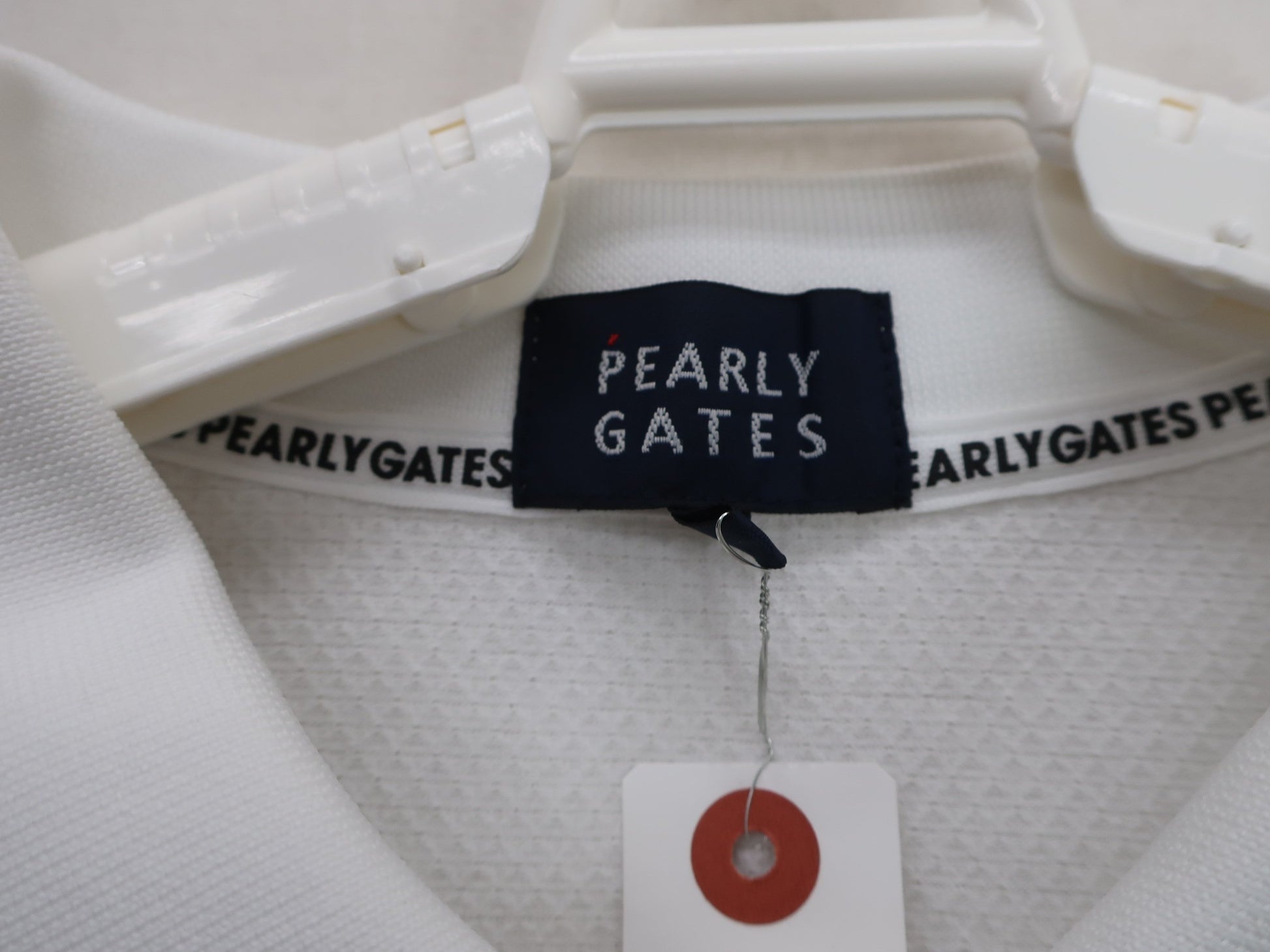 PEARLY GATES(パーリーゲイツ) ポロシャツ 白 メンズ 6 053-3260709 A