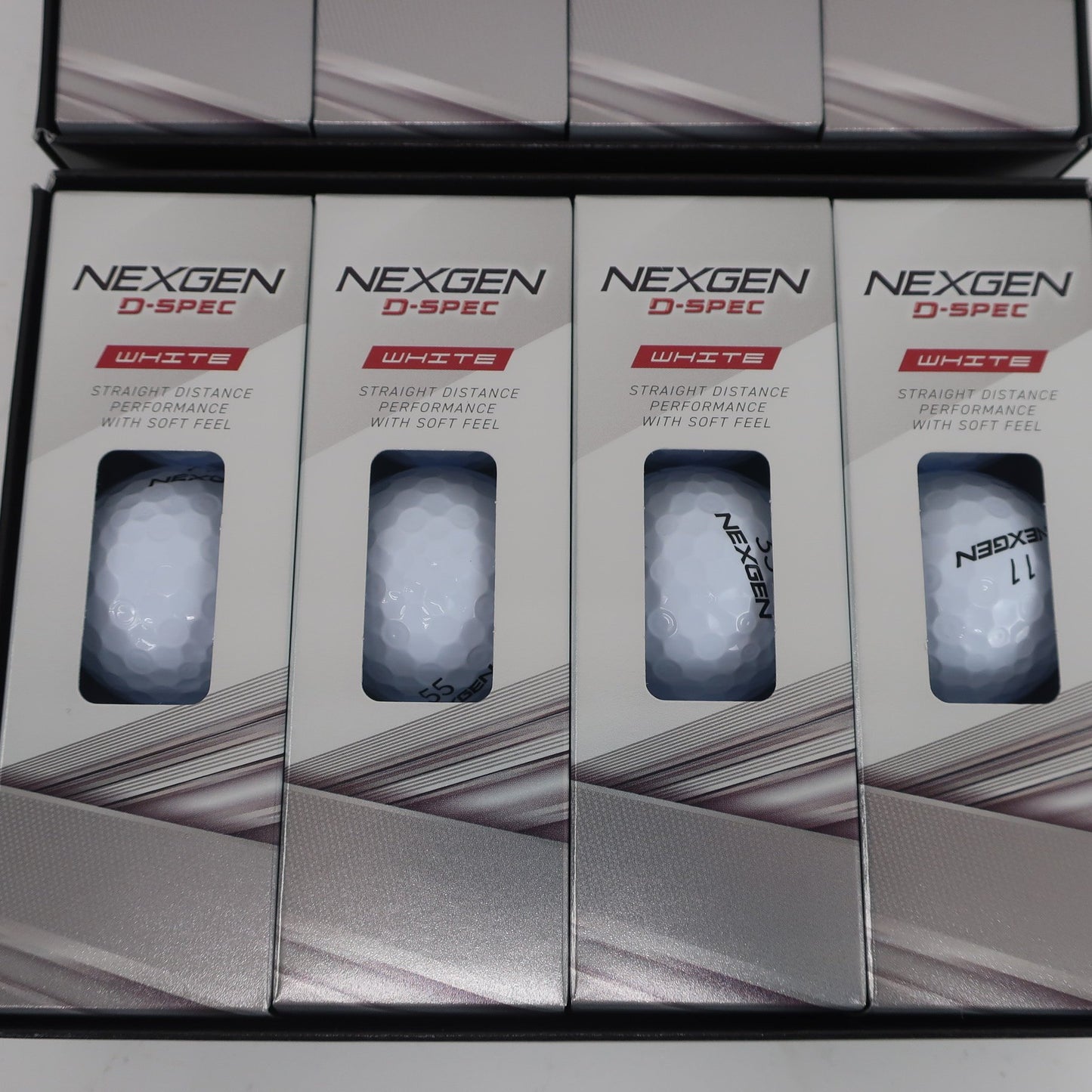 NEXGEN(ネクスジェン) ゴルフボール ホワイト 2ダース D-SPEC 2024年モデル N