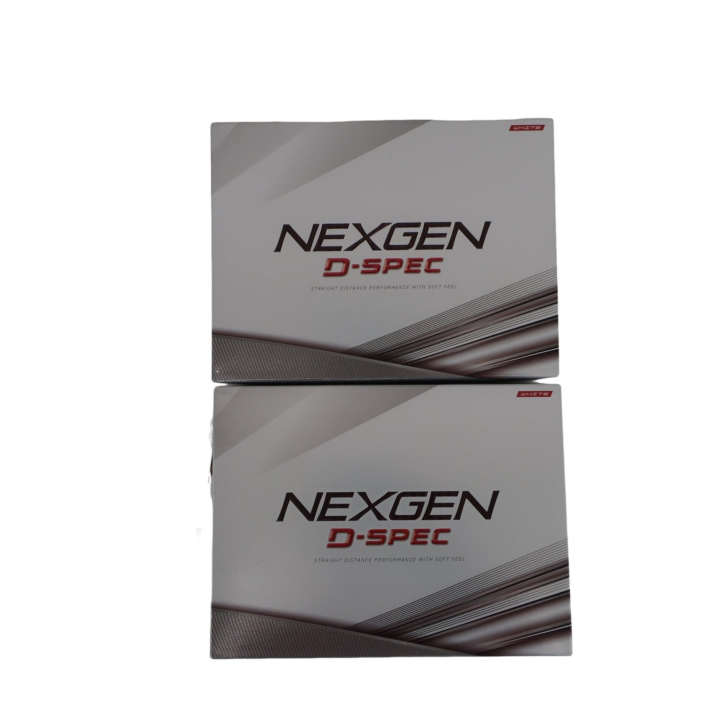 NEXGEN(ネクスジェン) ゴルフボール ホワイト 2ダース D-SPEC 2024年モデル N