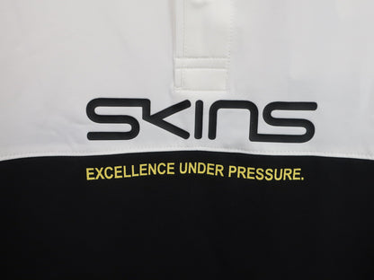 SKINS(スキンズ) ポロシャツ 黒白 メンズ L N