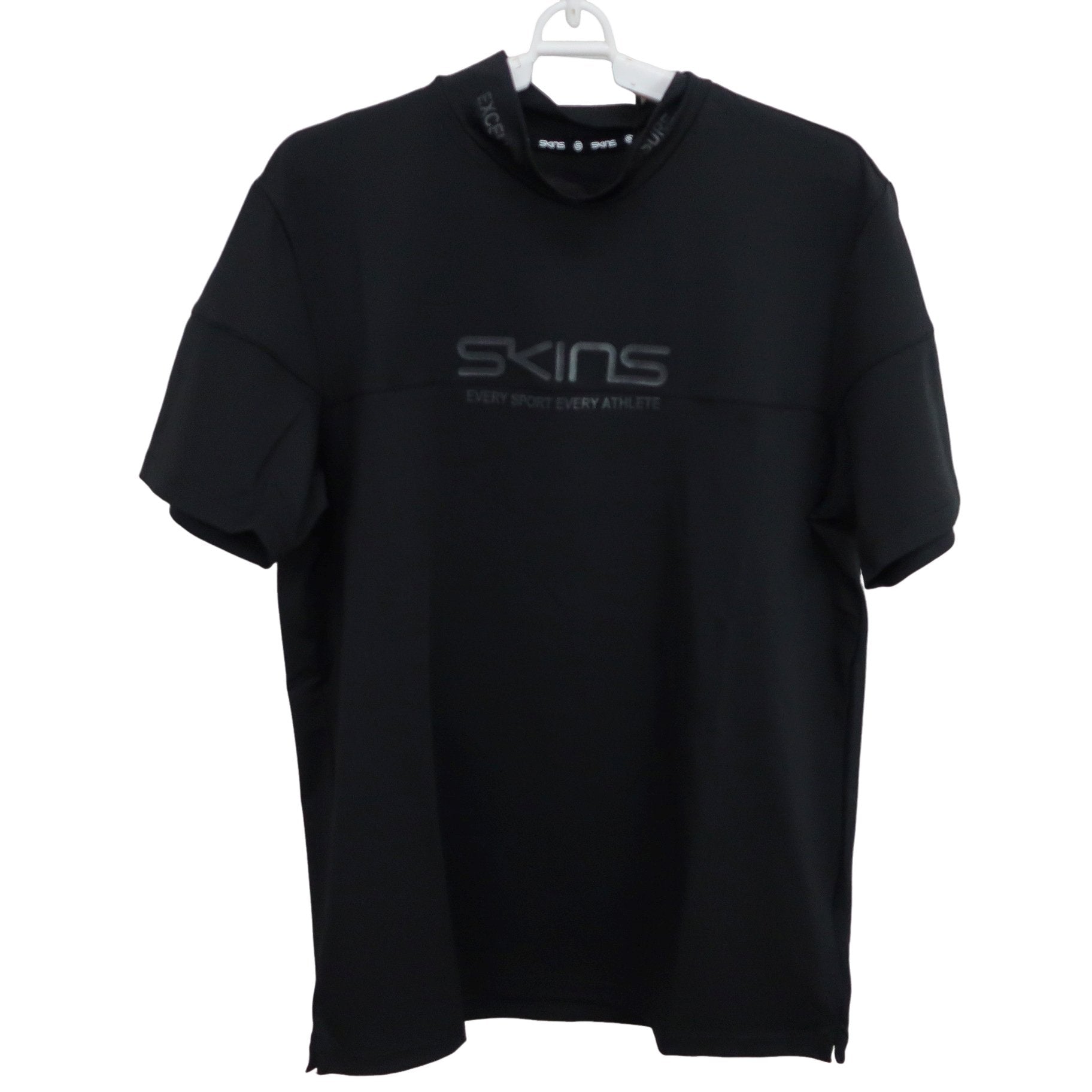 SKINS(スキンズ) モックネックシャツ 黒 メンズ L N