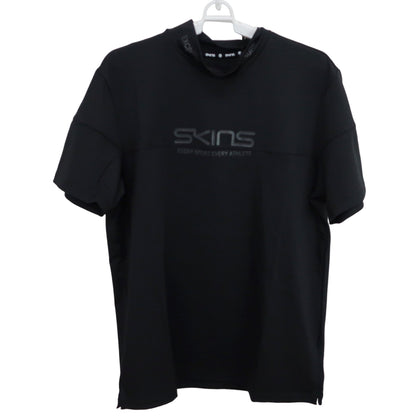 SKINS(スキンズ) モックネックシャツ 黒 メンズ L N