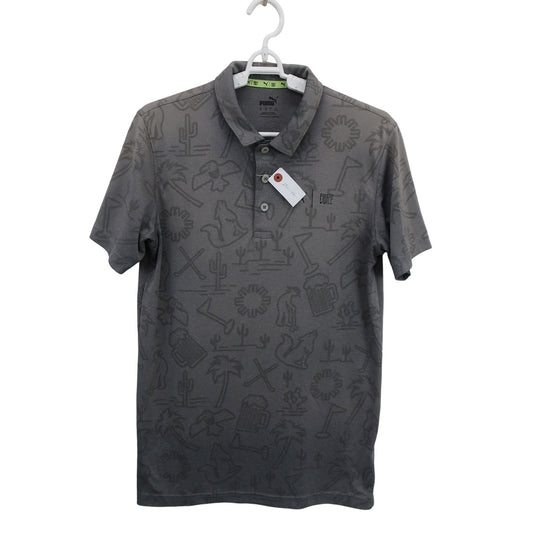 PUMA GOLF(プーマゴルフ) ポロシャツ グレー メンズ US XS A