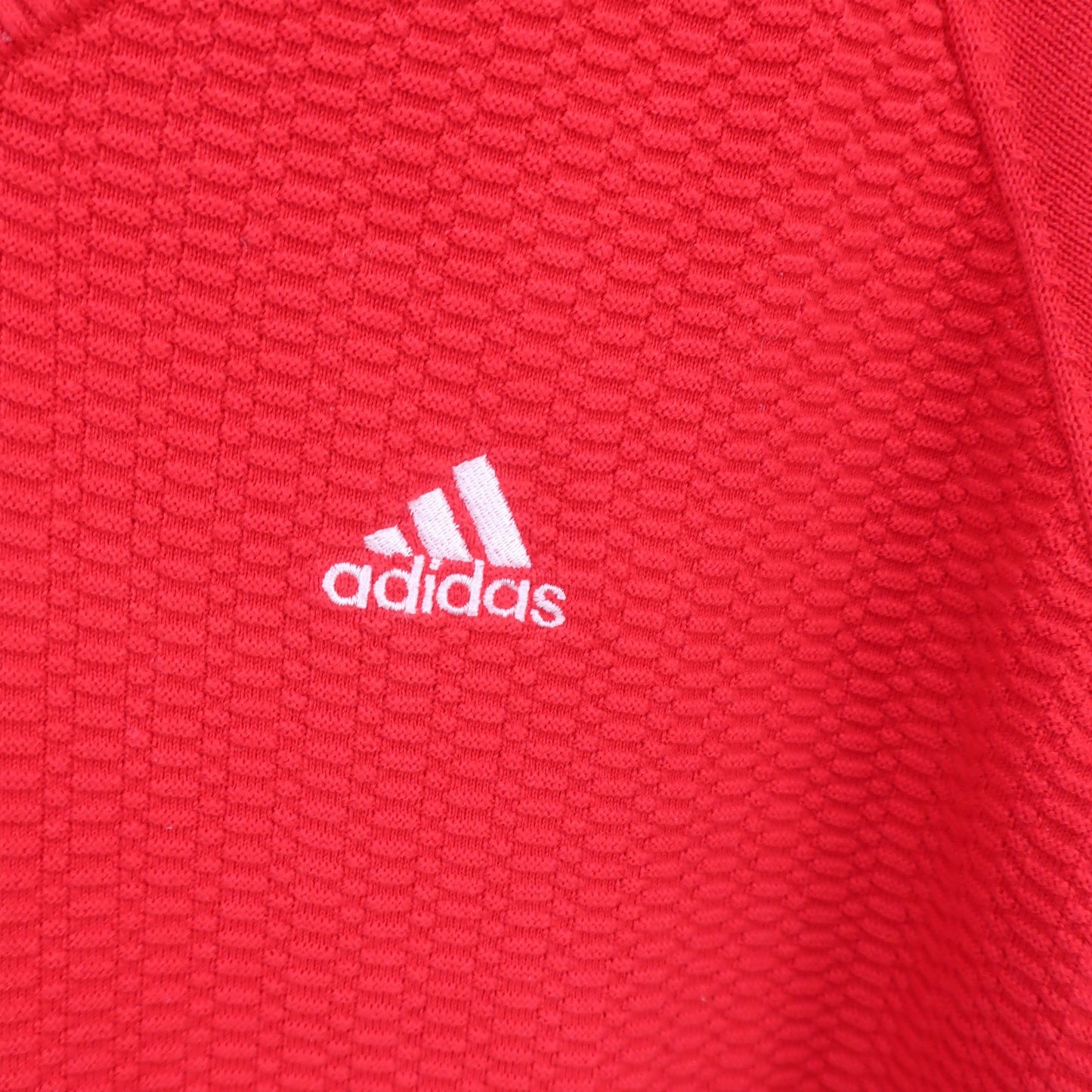 adidas(アディダス) ニットシャツ 赤 メンズ O/XG B