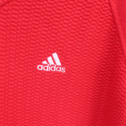 adidas(アディダス) ニットシャツ 赤 メンズ O/XG B