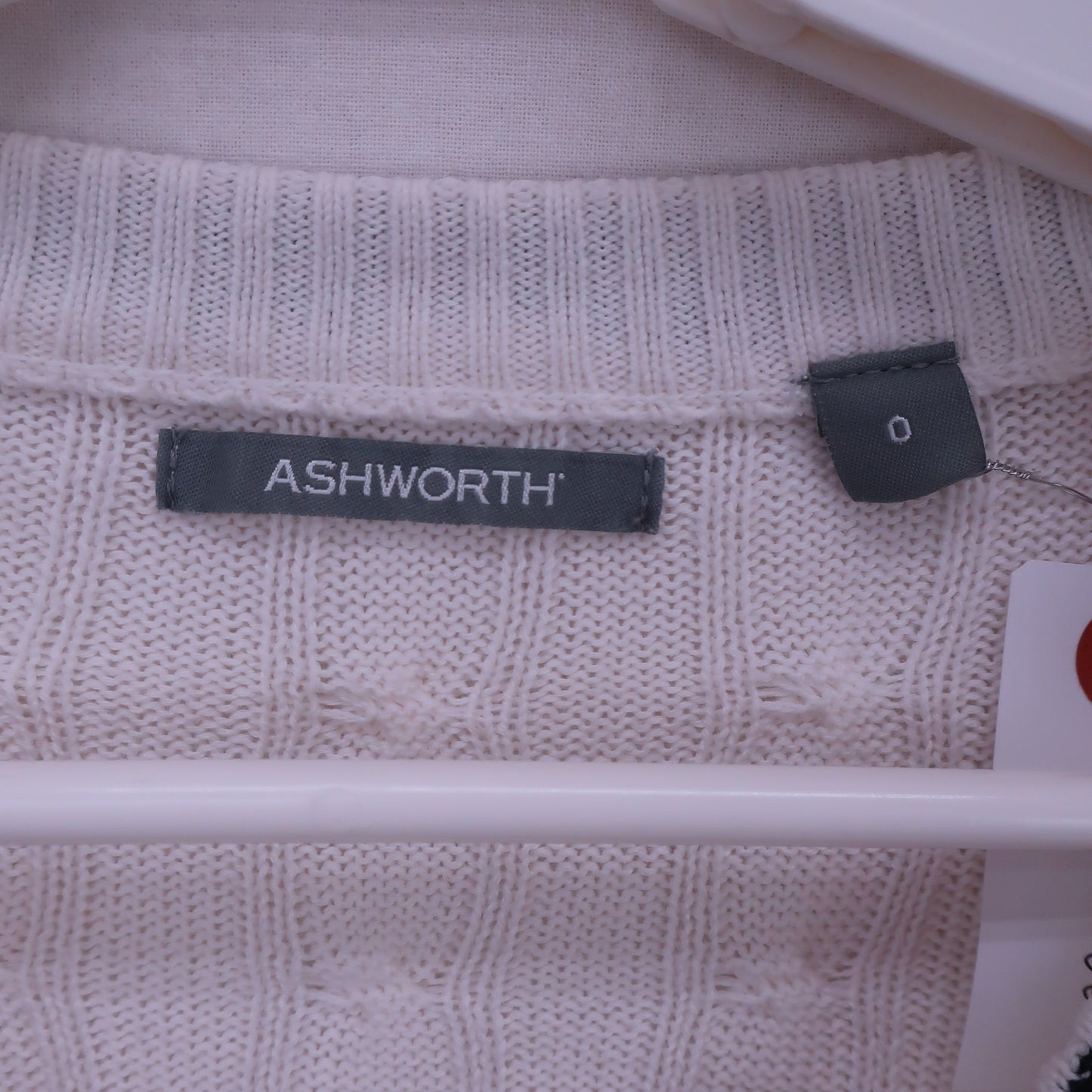 ASHWORTH(アシュワース) セーター 白 メンズ O B